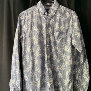 AE Palm Button Up